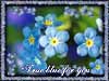 Flower E-cards: True blue